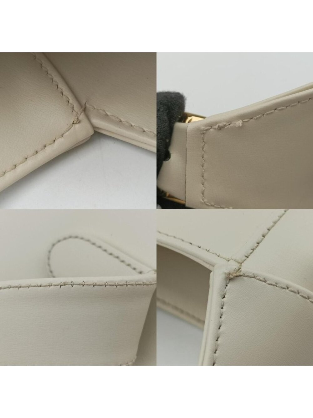 Gucci Jackie 1961 White Leather Shoulder Bag - Picture 16 of 16